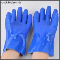 ราคา ถุงมือยางอุตสาหกรรม PVC CNC กันลื่นหนาป้องกันการกัดกร่อนทนต่อการสึกหรอถุงมือป้องกันแรงงาน (58112608589)