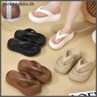 ราคา รองเท้าแตะพื้นหนาของผู้หญิง CNC รองเท้าแตะพื้นนุ่มเพิ่มความสูงในร่มรองเท้าชายหาดกันลื่นรองเท้าแตะรองเท้าแตะ (58109667279)