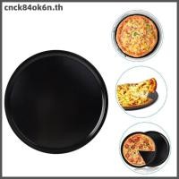 ราคา ถาดอบพิซซ่าเหล็กคาร์บอนแบบนอนสติ๊ก CNC 10 11 12 14นิ้วถาดอบพิซซ่าทรงกลมสำหรับพิซซ่าโฮมเมดเตาอบเครื่องมือในครัว (52962649916)