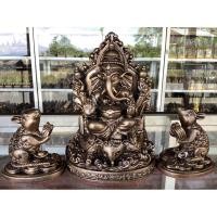ราคา พระพิฆเนศ ปางประทานพร พระพุทธรูปแร่เหล็กน้ำพี้ 100 (22867728736)