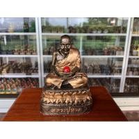 ราคา หลวงปู่ทวด กว้าง 6 ซม สูง 8 ซม มวลสารแร่เหล็กน้ำพี้ 100 (21381456582)