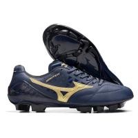 ราคา 2026 Mizuno Soccer Cleats Wave Ignitus Japan MD รองเท้าฟุตบอลผู้ชาย สีกรมท่า พร้อมกล่อง DL7R IS40 DZFR (44431735327)