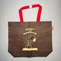 ราคา SALE Snoopy Shopping Bag ถุงผ้าลาย Snoopy ของใหม่ใบใหญ่ (47410934076)