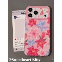 ราคา เคสโทรศัพท์โทรศัพท์ เหมาะสําหรับ ไอโฟน โบราณสีชมพูสีฟ้าลิลลี่เหมาะสําหรับ ไอโฟน17โปรแม็กซ์ 16 15เคสโทรศัพท์13รวมทุกอย่าง14 12หลุมแม่นยํา11กรณีป้อง (56458404834)