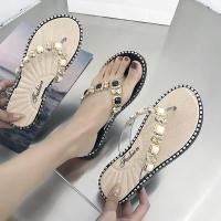ราคา รองเท้าแตะFlip Flopsสำหรับผู้หญิง ฤดูร้อน มีคริสตัล สไตล์แฟชั่น (56559619714)