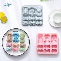 ราคา OKHOBBY กระทะเค้กขนาดเล็ก 9 Cavity ซิลิโคนรถแข่งรูปร่างกระทะเค้ก Non Stick ยืดหยุ่นนํากลับมาใช้ใหม่ได้รูปร่างรถเบเกอรี่แม่พิมพ์สําหรับ Gummy ทํา (56361326215)