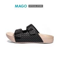ราคา MAGO FOOTWEAR WICKER BLACK รองเท้าดูแลสุขภาพคุณผู้หญิงและคุณผู้ชาย (28162215446)