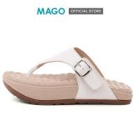 ราคา MAGO FOOTWEAR LITA ขาว รองเท้าสุขภาพ (14676870938)