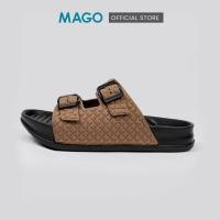 ราคา MAGO FOOTWEAR WICKER 2 BROWN รองเท้าดูแลสุขภาพคุณผู้หญิงและคุณผู้ชาย (55462293812)
