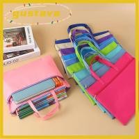ราคา GUSTAVA กระเป๋าเอกสาร กระเป๋าแฟ้มผ้าซิป เครื่องเขียนกันฝุ่นความจุขนาดใหญ่ A4 กระเป๋าเอกสารโรงเรียน Office (56562062094)