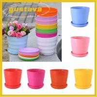 ราคา GUSTAVA ของตกแต่งตั้งโต๊ะพลาสติกพืชสีเขียวพร้อมถาดอ่างล้างหน้าขนาดเล็ก (54662856502)