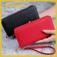 ราคา GUSTAVA Zipper Wallet Multifunctional Large Capacity Long Women Wallet High Quality PU Leather Women Purse Daily Use (54511817272)