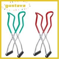 ราคา GUSTAVA Canning Jar Lifter with Grip Handle ทนความร้อนสามารถยกแหนบ Anti Clip Stainless Steel Glass Bottle Holder (54412844390)