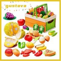 ราคา GUSTAVA ตัดชุดอาหารเล่น แกล้งทําเป็นครัวผลไม้จําลองผักของเล่น สร้างสรรค์บทบาทเล่นอาหารจําลองพลาสติกเด็กครัวของเล่นอุปกรณ์ทําอาหาร (54311458945)