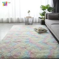 ราคา พรมขนนุ่ม พรมปูพื้น 160x230 cm 6 ฟุต ปูพื้นห้อง ตกแต่งสวย ออกแบบกันลื่นที่ด้านล่าง มีหลายขนาด ส่งไวจากไทย (19296436286)