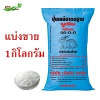 ราคา ปุ๋ยยูเรีย 46 0 0 ตรากระต่าย บรรจุถุง 1 กิโลกรัม เร่งใบ เร่งราก สร้างการเจริญเติบโต ลำต้นและใบ (11907728949)