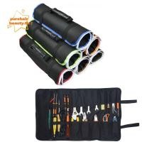 ราคา PUREHAIRBEAUTY ม้วนกระเป๋าผ้าเครื่องมือ พับเก็บได้ ความจุใหญ่ ทําความสะอาด Organizer Multi function Repair (52258701806)