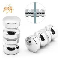 ราคา เพียวแฮร์บิวตี้ มือจับประตูกระจกห้องอาบน้ํา ชิ้นส่วนเปลี่ยนอลูมิเนียมมือจับประตู แสง หรูหรา ทนทานสองด้านดึงประตูบานเลื่อนประตูอาบน้ําลูกบิดสําหรับชนิดประตูกระจก (28395070786)