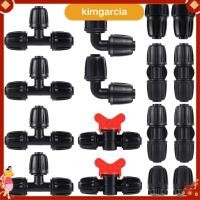 ราคา kimgarcia 16 มม PE ชลประทานอุปกรณ์ท่อชุด 16 ชิ้นสําหรับ 4 มม ท่อนุ่ม TEE วาล์วลด Tee 6 Way End หมวกข้อศอก Connector (57912617159)