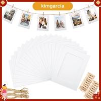 ราคา kimgarcia 50 ชิ้นกรอบรูปกระดาษสําหรับ 4x6 นิ้วกรอบรูปกระดาษ ชุด DIY กระดาษแข็งภาพแขวนจอแสดงผลสําหรับ Home School (45412623758)