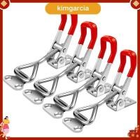 ราคา kimgarcia 4 Pack Toggle Latch Clamp 4001 ปรับ 304 สแตนเลสสลับ Hasp Latches สําหรับ Smoker ฝาปิด Jig ตู้แช่แข็งประตู (43701872040)