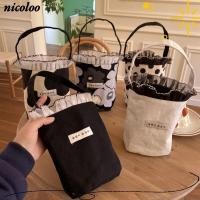 ราคา นิคโล กระเป๋าทรงถัง ผ้าใบกระเป๋าถือผู้หญิงสไตล์เกาหลี แฟชั่นความจุขนาดใหญ่กระเป๋าชายหาด การท่องเที่ยว (55212913944)