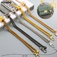 ราคา สายรัดกระเป๋าสะพาย นิโคโลโล ห่วงโซ่กระเป๋าโลหะสีทองสีเงิน โซ่จับกระเป๋าถือทดแทนแฟชั่น (53961887093)