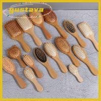 ราคา GUSTAVA หวีไม้ 1 ชิ้น แปรงนวดเบาะพาย ผมร่วงเพื่อสุขภาพ Hair Care หวีไม้ไผ่ Hair Scalp (54462975043)