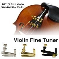 ราคา WXDX TH 4 ชิ้น เซ็ต Fiddle String Adjuster สําหรับ 1 2 1 4 3 4 4 4 ขนาดไวโอลินไวโอลินชิ้นส่วนไวโอลิน Fine Tuner โลหะ Stringed Instrument อุปกรณ์เสริมไวโอลิน Spinner Tuning สกรู (48862069677)