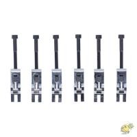 ราคา WXDX TH 6 ชิ้น อานล็อคคู่ ต่ําต่ํา อานโลหะกีตาร์ Tremolo ทนทาน ดับเบิ้ลล็อค สีดํา เงิน บุคคลสําหรับสะพานกีตาร์ไฟฟ้า Floyd Rose (47962411110)