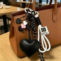 ราคา สตาร์ไซเวย์ หนังหัวใจพวงกุญแจ รูปหัวใจ ปู่ กระเป๋าหนังจี้ เสน่ห์เสน่ห์ตกแต่งของขวัญออกแบบเชือกถักกระเป๋าตกแต่งเสน่ห์กุญแจรถใช (57212265840)