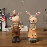 ราคา STARYSWAY โถเก็บเงิน สไตล์ Pastoral ประหยัดที่อยู่อาศัย Easter Bunny Bank การ์ตูนแปลกตลกออกแบบน่ารักเดสก์ท็อปตกแต่งสะสม (47813028546)