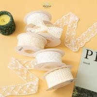 ราคา สตาร์ไซเวย์ ริบบิ้นนูนริ้วรอย ดอกไม้สีขาวเย็บปักถักร้อยลูกไม้ อุปกรณ์ ทําเอง กลวงลูกไม้ขอบริบบิ้นเย็บผ้าเสื้อผ้าวัสดุห่ออุปกรณ์ (45762997454)