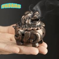 ราคา SUSANS กระถางธูปสิงโตกิเลน กระถางธูปโลหะผสมวินเทจสไตล์ขนาดมินิ ที่ใส่ธูปวินเทจทองเหลืองโลหะผสมแบบดั้งเดิมของตกแต่งบ้าน (45162989817)