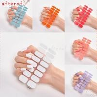 ราคา AFTEROF ห่อเล็บ Self Adhesive Glitter Powder สติ๊กเกอร์ติดเล็บ สีไล่โทนสีคลุมทั้งหมดตกแต่งเล็บสติกเกอร์ยาทาเล็บผู้หญิงสาว (56713112463)