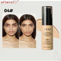 ราคา AFTEROF Liquid Foundation Oil Control Matte Face Foundation Cream Sweatproof Natural Creamy Texture Foundation Concealer Cream (54213007437)