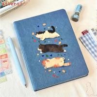 ราคา AFTEROF สมุดโน๊ตลายแมว ปกเปลือกแข็งขนาด A5 วารสารปกแข็ง น่ารักสามลูกแมวออกแบบหน้าเปล่าบันทึกไดอารี่โน๊ตบุ๊คเครื่องเขียนสํานักงาน (53511879004)