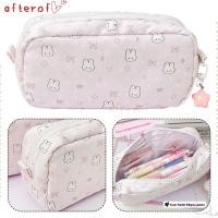 ราคา กระเป๋าปากกา AFTEROF ดินสอกระต่าย Bowknot Soft Touch นักเรียนกล่องปากกาอเนกประสงค์ที่ทนทาน (52911882462)