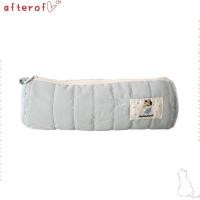 ราคา AFTEROF กระเป๋าใส่ปากกา กระเป๋าเครื่องเขียนทรงกระบอกแบบพกพา นักเรียนดินสอความจุขนาดใหญ่มัลติฟังก์ชั่นน่ารัก (52461887740)