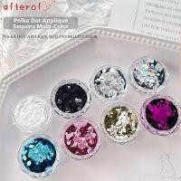 ราคา AFTEROF Polka Dot Glitter Nail Art Decoration DIY Minimalist Sequins Nail Decorative Retro Mini Round Colourful Nail Art Sequins DIY Nail Art (52013004420)