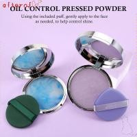 ราคา AFTEROF Pressed Setting Powder Lavender Long Lasting Oil Control Pressed Powder Matte All Skin Type with Powder Puff Jelly Pressed Powder (50158829340)