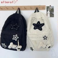 ราคา กระเป๋าเดินทาง AFTEROF กระเป๋าเป้สะพายหลังนักเรียนลายดาวความจุขนาดใหญ่ แฟชั่น Y2K กระเป๋าเป้สะพายหลังวัยรุ่นแบบปรับได้ผู้หญิง (49661907671)