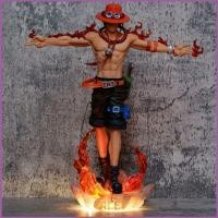 ราคา ZY1 ONE PIECE Portgas D Ace Fire Fist Ace Action Figure Cross Arm Extended เรืองแสงอะนิเมะเครื่องประดับ YZ1 (47057870749)