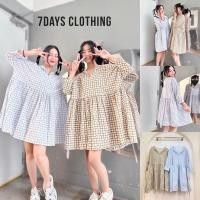 ราคา ? ? ? ? ? ? ? ? ? ? ? ? ? เดรสโอเวอร์ไซส์ ผ้า cotton ลายดอก (27911457001)