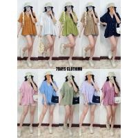 ราคา ? ? ? ? ? ? ? ? ? ? ? ? ? มี 32 สี ลาย ชุดเซ็ทมาใหม่ สีพื้น ลายโบว์ ลายดอก ลายจุดมาใหม่ เสื้อสไตล์โอเวอร์ไซส์เกาหลี (9386059315)