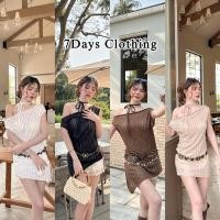 ราคา ? ? ? ? ? ? ? ? ? ? ? ? ? CALA Minidress มินิเดรสผ้าทอคอปาดชายเฉียง (43950633396)