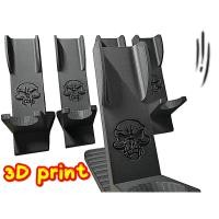 ราคา แท่นวางเครื่องสัก ปากกาสัก ลายหัวกะโหลก 3D Print Tattoo Machine Stand Skull Design (53007696112)