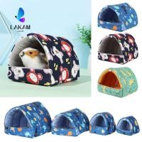 ราคา LAKAM Hamster House กรงจิ๋วสีสันสดใส เสื่ออุ่นกระต่ายกระรอกสบาย (58012204722)