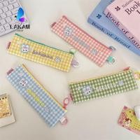 ราคา ลาคัม กระเป๋าดินสอ ผ้าใบพร้อมดินสอ คาราไบเนอร์ การ์ตูนซิปออกแบบลายสก๊อตกระต่ายกระเป๋าเครื่องเขียนโรงเรียน สํานักงาน (55609248968)