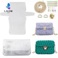 ราคา LAKAM Bag Mesh Grid Set ชุดตาข่ายพลาสติกถักสีขาว ผ้าใบพลาสติกตาข่ายแฮนด์เมด (54412118783)